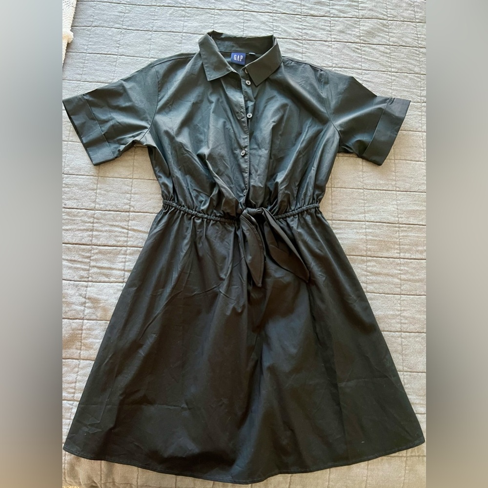 Gap Short Sleeve Shirt Dress